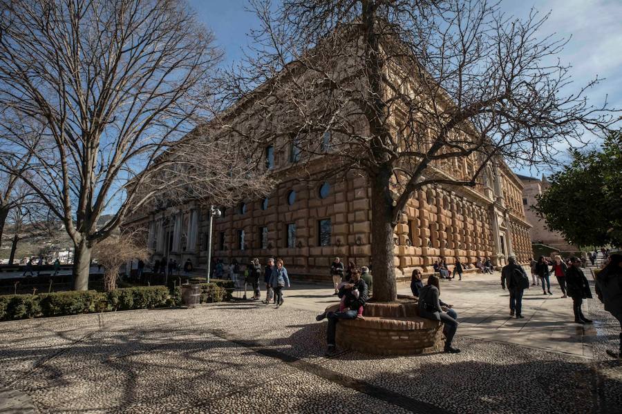 Algunos años el Día de Andalucía se ha celebrado bajo un manto blanco. La nieves este febrero de 2019 se divisa de lejos en Sierra Nevada con un sol de justicia y temepraturas de lo más cálidas para esta época de la año.