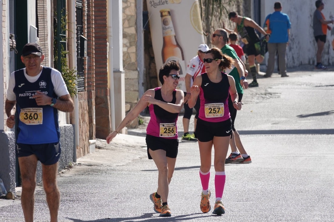 El Valle de Lecrín acoge una modesta carrera con 350 participantes entre corredores absolutos, senderistas y chiquillos
