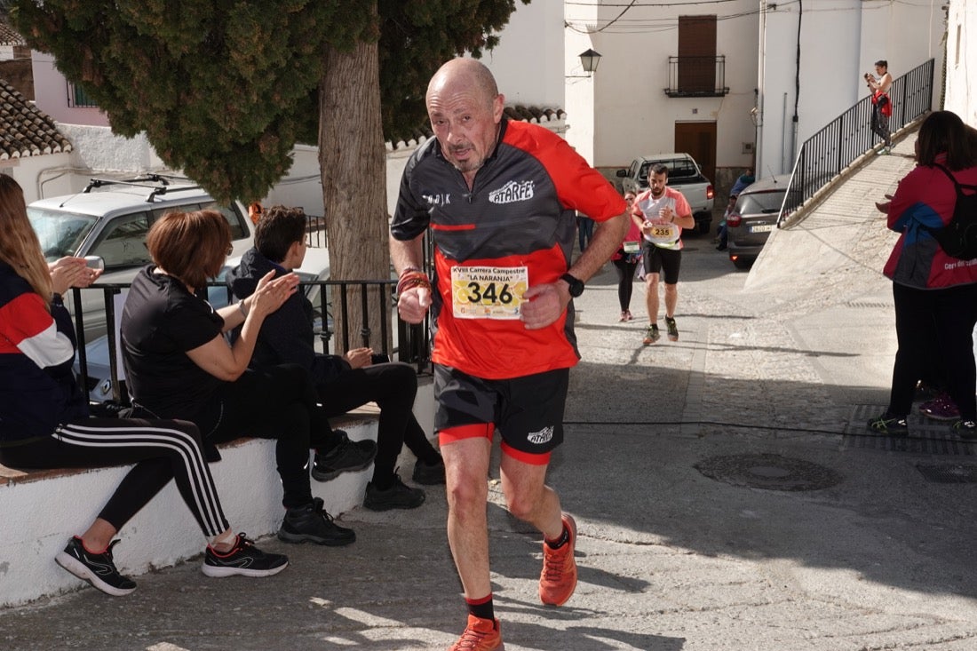 El Valle de Lecrín acoge una modesta carrera con 350 participantes entre corredores absolutos, senderistas y chiquillos