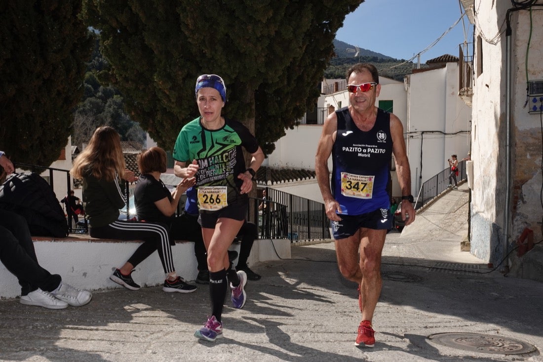El Valle de Lecrín acoge una modesta carrera con 350 participantes entre corredores absolutos, senderistas y chiquillos