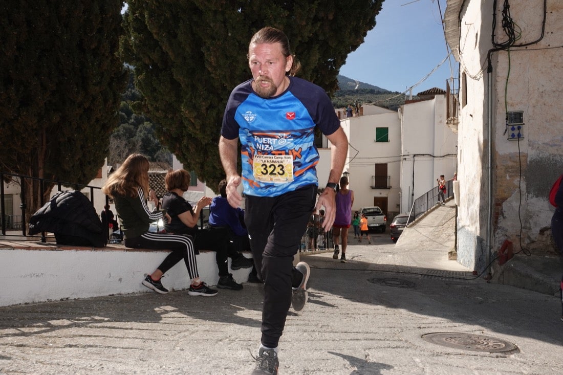 El Valle de Lecrín acoge una modesta carrera con 350 participantes entre corredores absolutos, senderistas y chiquillos