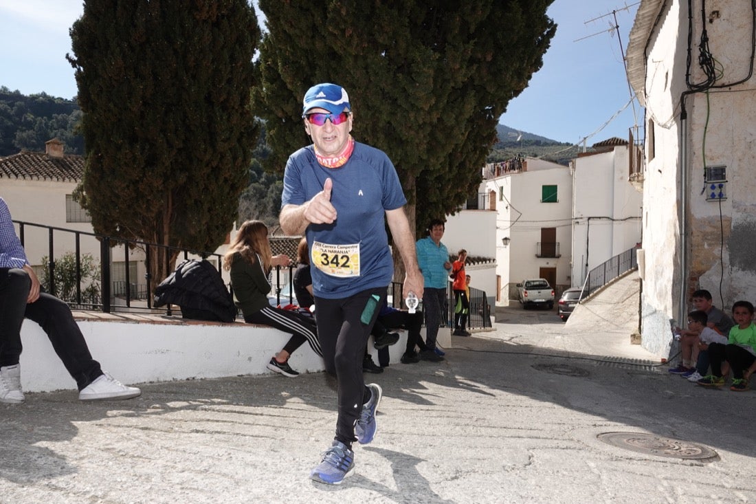 El Valle de Lecrín acoge una modesta carrera con 350 participantes entre corredores absolutos, senderistas y chiquillos