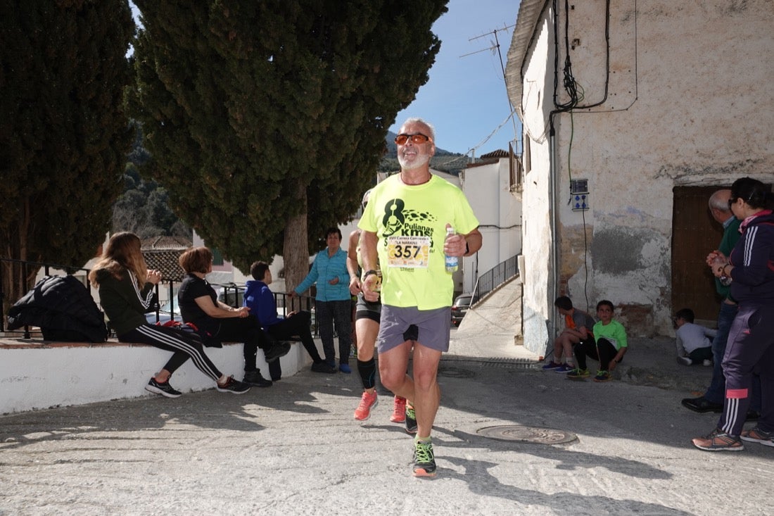 El Valle de Lecrín acoge una modesta carrera con 350 participantes entre corredores absolutos, senderistas y chiquillos