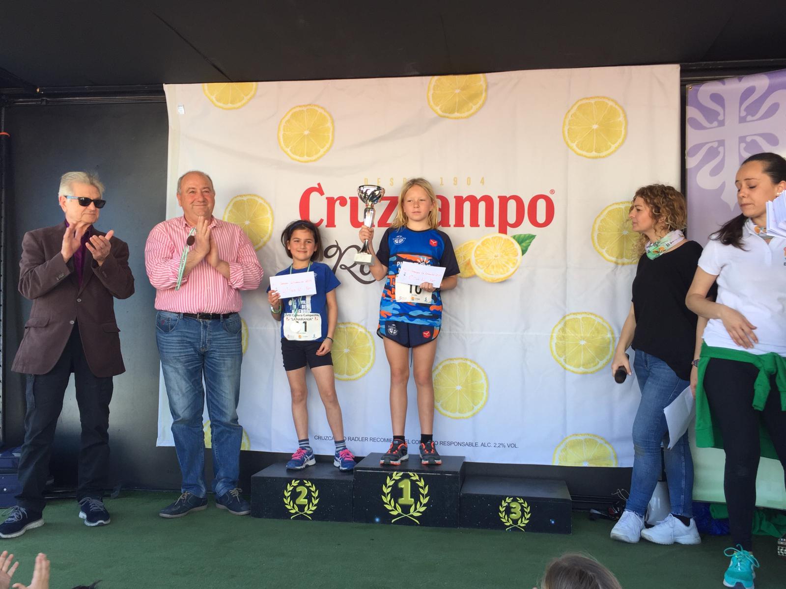 El Valle de Lecrín acoge una modesta carrera con 350 participantes entre corredores absolutos, senderistas y chiquillos