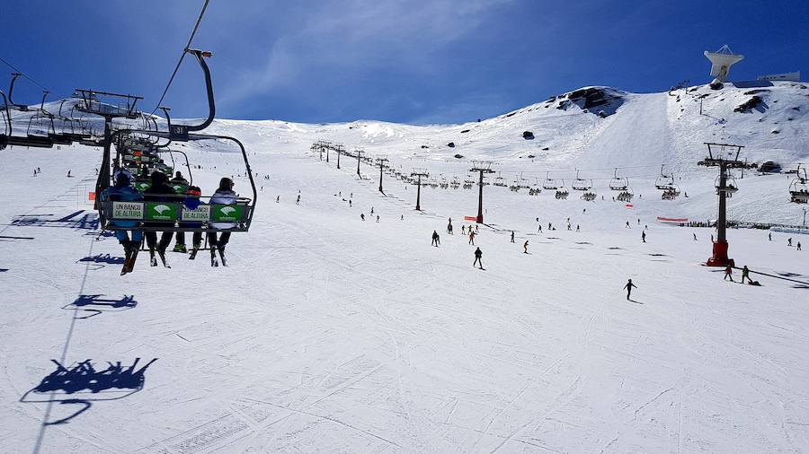 9.000 esquiadores el 28 de febrero y más de un 80% de ocupación hasta el domingo