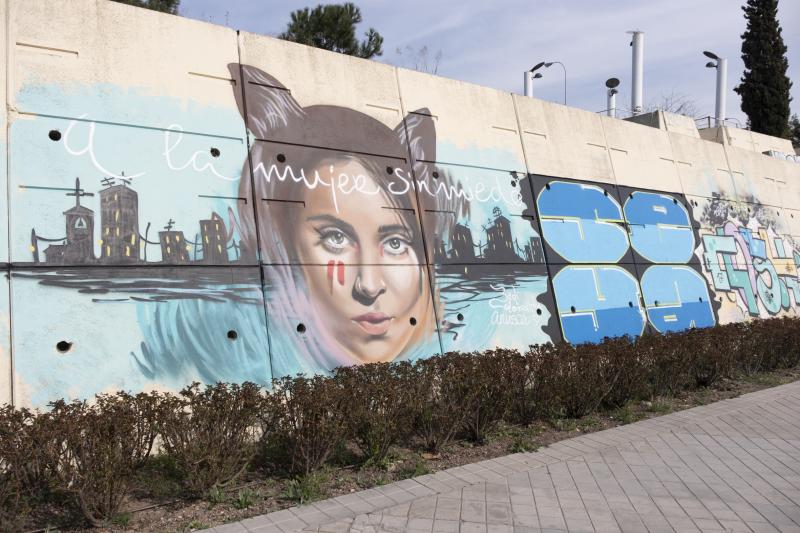 Cordobesa pero residente en Granada durante varios años, su recuerdo sigue vivo en un enorme mural próximo a la Estación de Autobuses