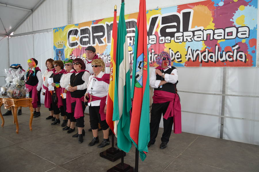 Juani Castillo y Remedios Extremera pregonan el carnaval rural de Alhama que se prolongará con otras tres jornadas