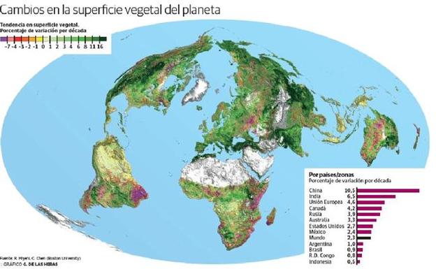 Más verde, menos pulmón