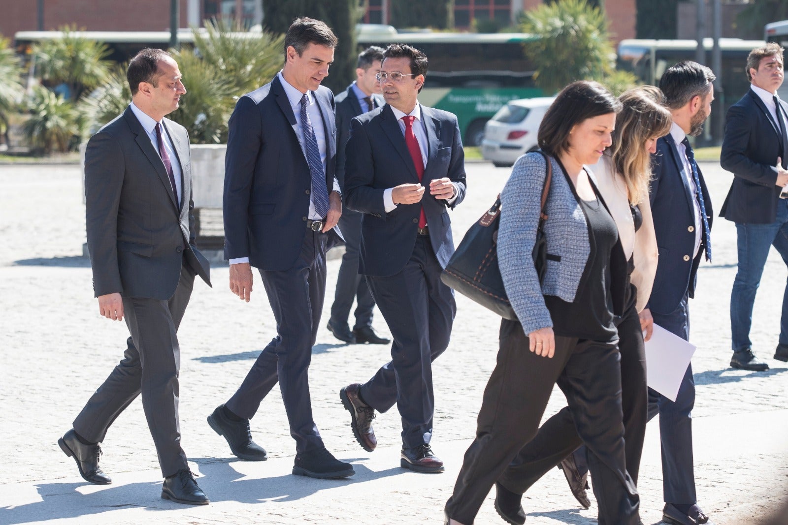 El presidente del Gobierno y el ministro de Ciencia exponen en la ciudad la estrategia nacional de Inteligencia Artificial