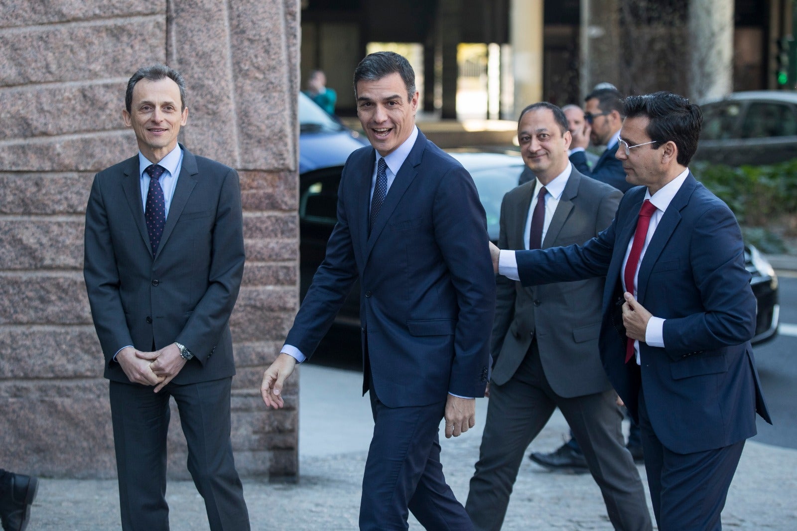 El presidente del Gobierno y el ministro de Ciencia exponen en la ciudad la estrategia nacional de Inteligencia Artificial