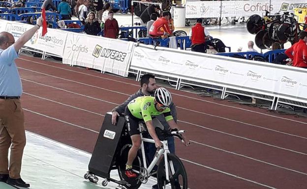 El granadino, a punto de tomar la salida en Galapagar