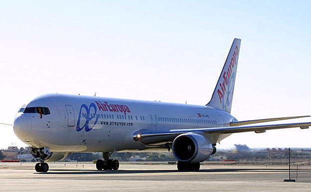 Un avión de Air Europa. 
