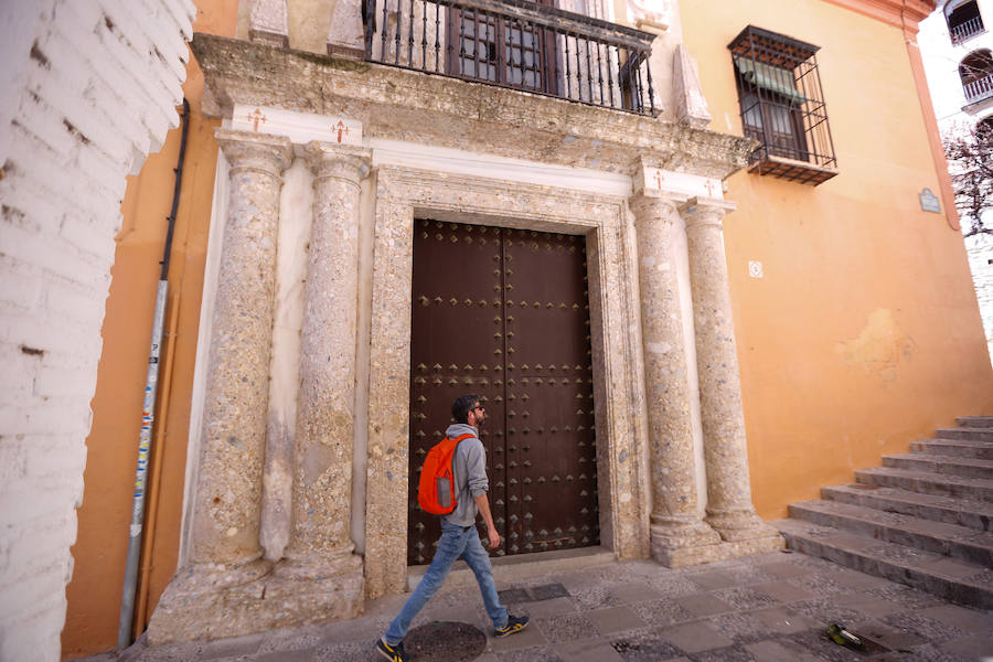 La Cuesta de Santa Inés atesora uno de las más nobles casas palaciegas de Granada: la casa Ágreda