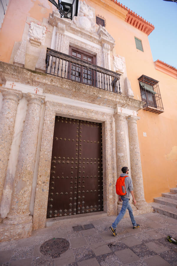 La Cuesta de Santa Inés atesora uno de las más nobles casas palaciegas de Granada: la casa Ágreda