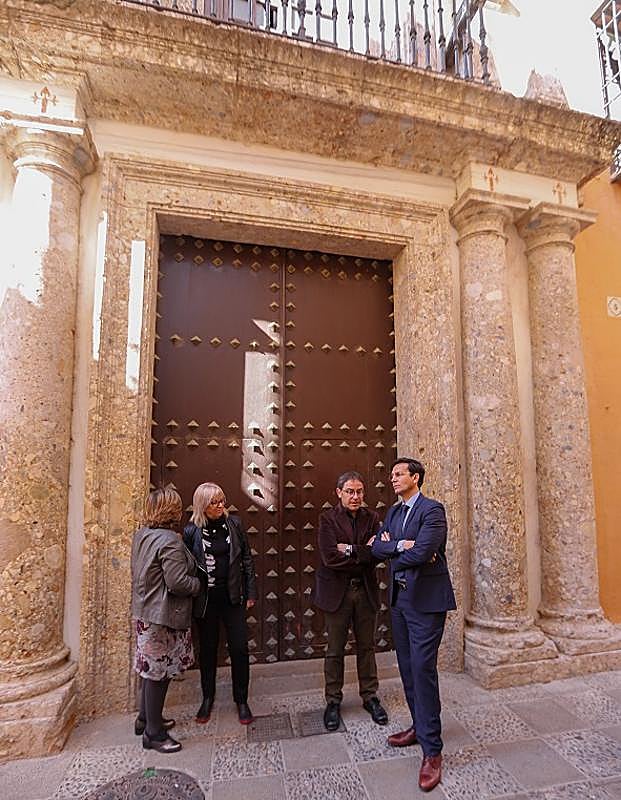 Paco Cuenca ha estado hoy en las inmediaciones de la casa