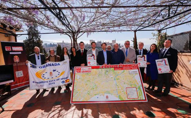 La Media Maratón de Granada se presenta con vistas a la Alhambra