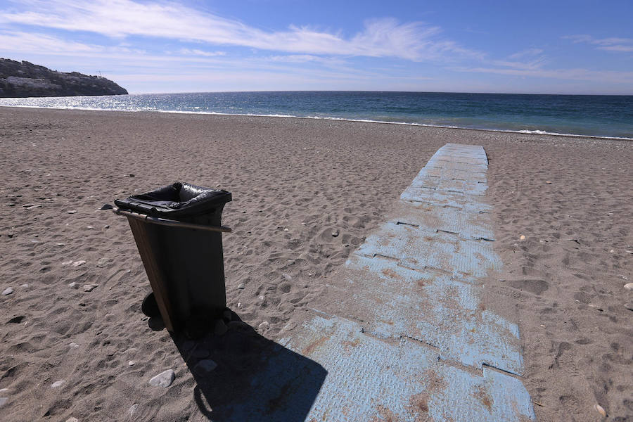 Con más arena que nunca, los municipios adelantan el arreglo del litoral ante un sector turístico que demanda ya servicios todo el año