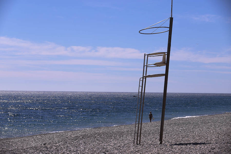 Con más arena que nunca, los municipios adelantan el arreglo del litoral ante un sector turístico que demanda ya servicios todo el año