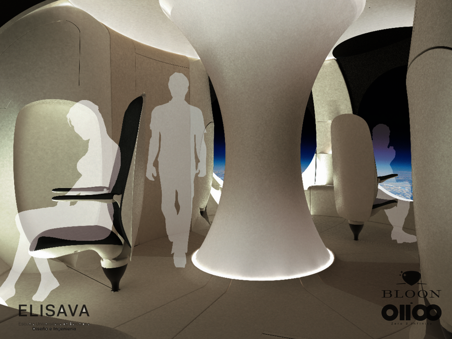 Imágenes e infografías del globo que impulsará el turismo espacial en Andalucía