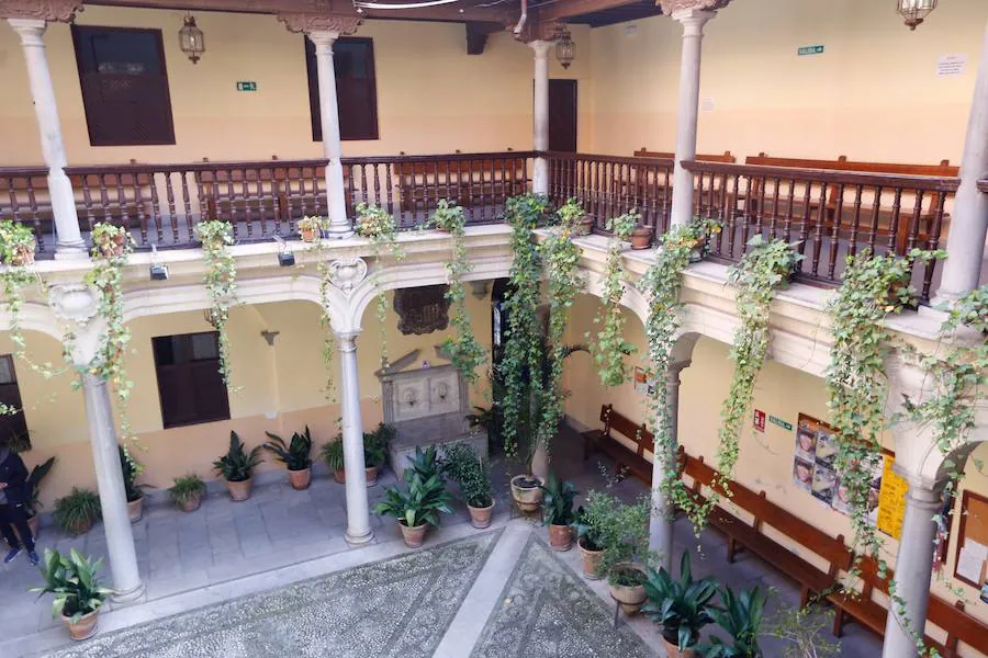 Galería. Interior del Palacio de los Marqueses de Caicedo.