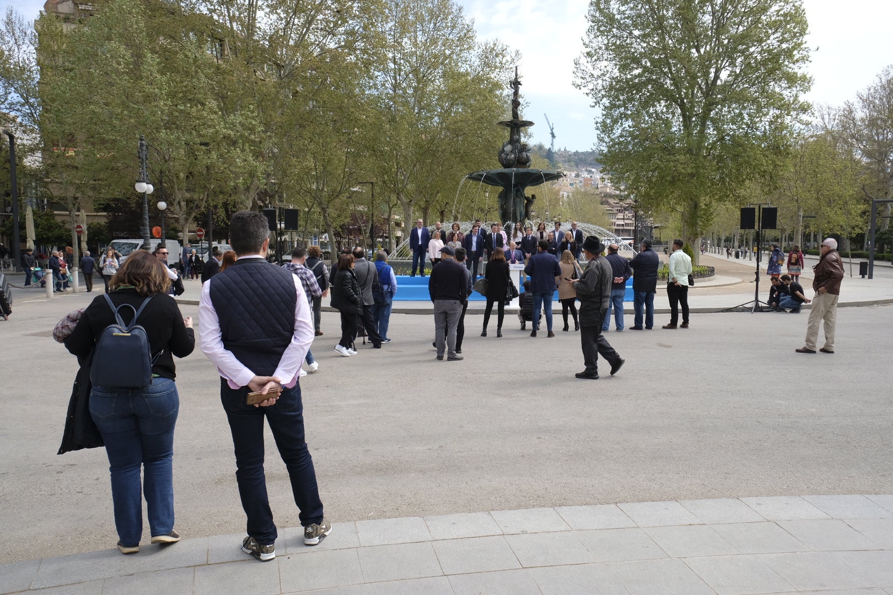 Sebastián Pérez, presidente provincial del PP de Granada ha presentado esta mañana las candidaturas al Congreso y Senado con las que el PP granadino «sale a ganar con los mejores» las próximas elecciones generales