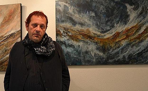 Nacho Gili, en la exposición.