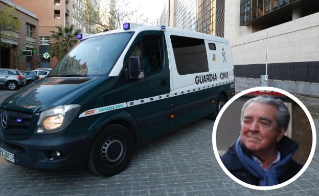 José María Corbín, cuñado de Rita Barberá, trasladado a la cárcel por la Guardia Civil. 