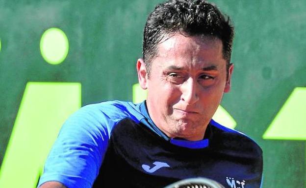 Nicolás Almagro, durante un partido. 