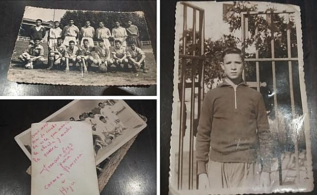 Fotofrafías antiguas de Francisco Cruz, el protagonista de una historia que se ha hecho viral a través de Twitter.