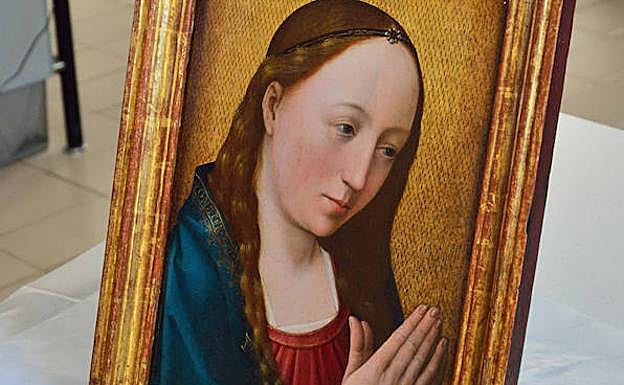 La tabla flamenca restaurada.