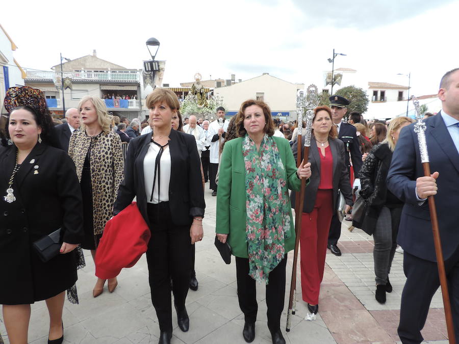 En la procesión figuraban representaciones de más de una decena de hermandades de la provincia y, durante todo el recorrido no dejaron de producirse momentos de emoción entre los devotos