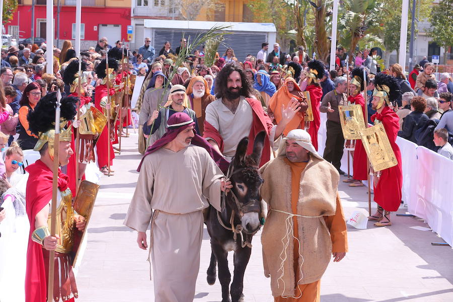 Por la mañana se representará la entrada de Jesús en Jerusalén