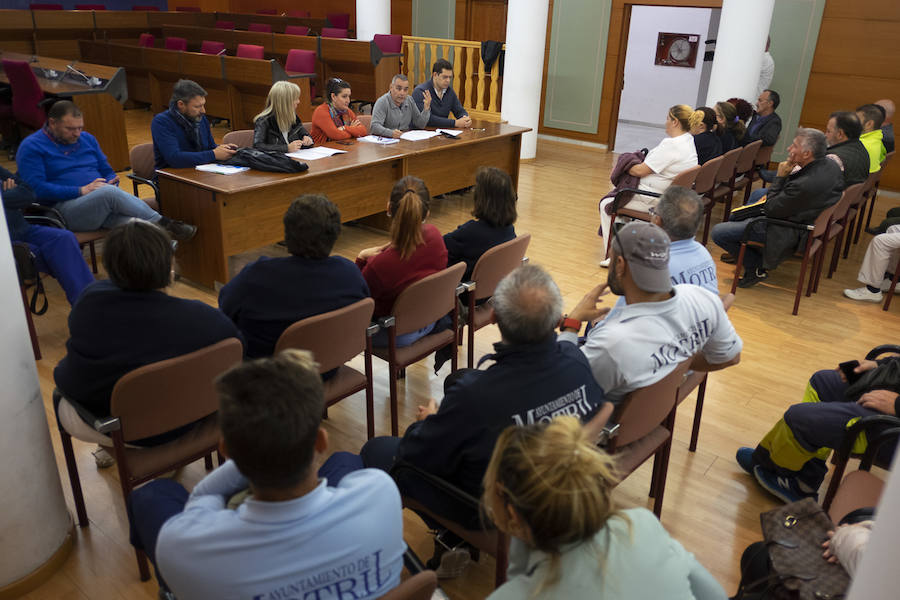 Los trabajadores celebraron una Asamblea en la que decidieron que se suman al paro, al menos el día 16, a la espera de ver la reacción del Ayuntamiento 