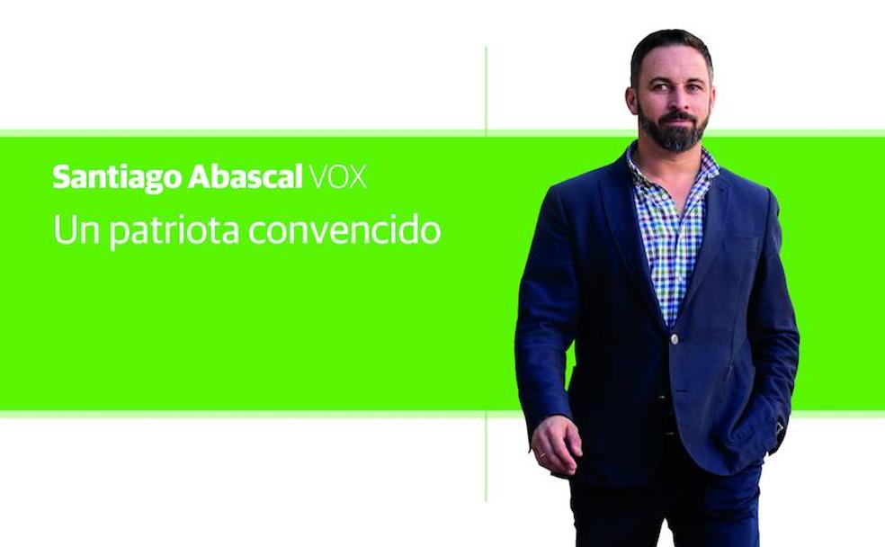 Santiago Abascal, un patriota convencido. 