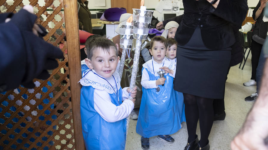 La cita cofrade infantil de este barrio fue muy participativa