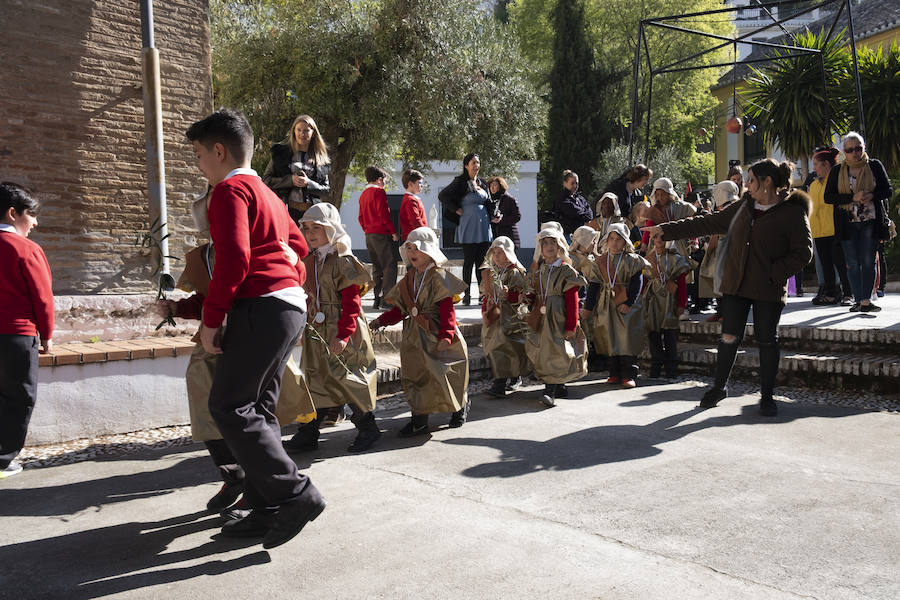 La cita cofrade infantil de este barrio fue muy participativa