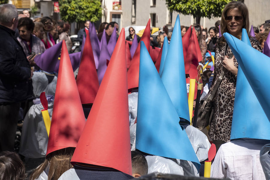 En esta ocasión «hemos estado preparando nosotros todo esto», como decía una chica que iba con su mantilla puesta.