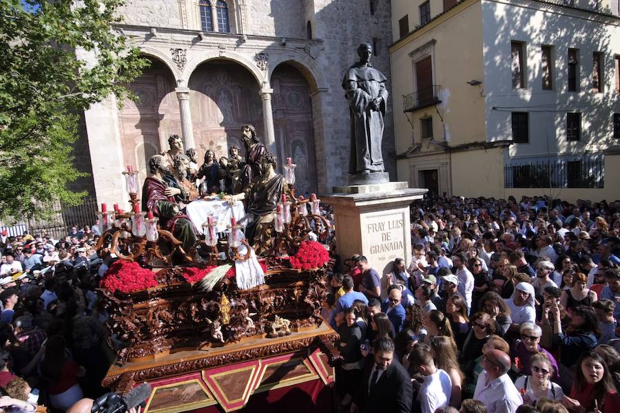 La Santa Cena llena la Plaza de Santo Domingo