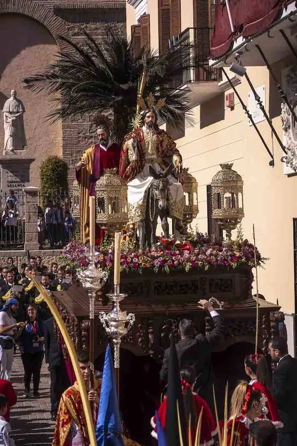 La procesión ha sido la primera en salir en la Semana Santa local