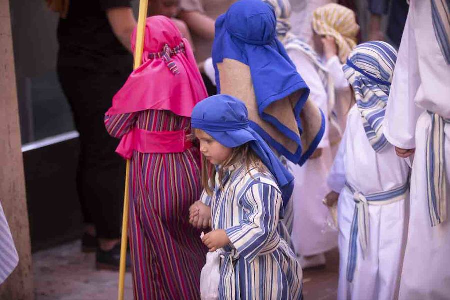 La procesión ha sido la primera en salir en la Semana Santa local