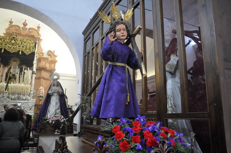 Fotos: Huéscar celebra la procesión infantil de su Semana Santa