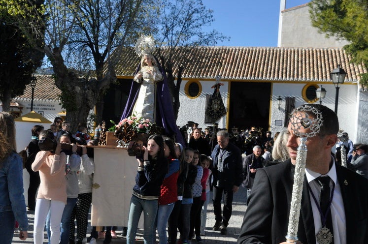 Fotos: Huéscar celebra la procesión infantil de su Semana Santa