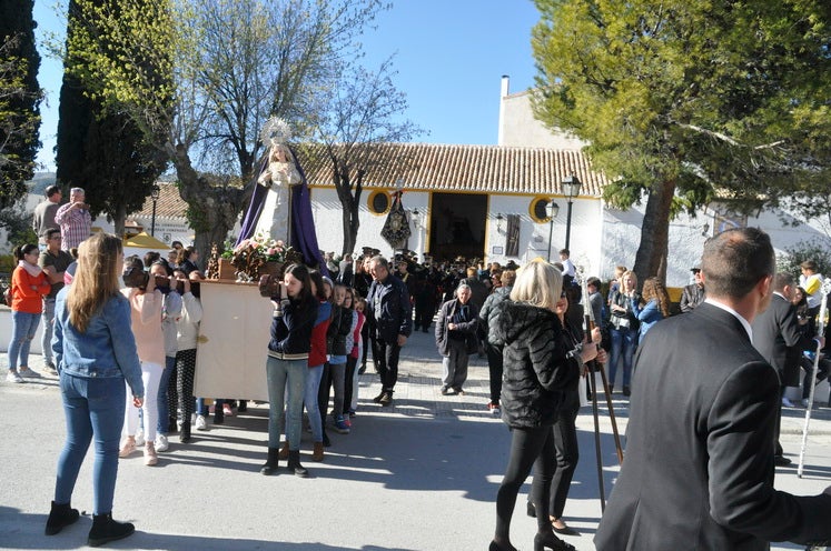 Fotos: Huéscar celebra la procesión infantil de su Semana Santa