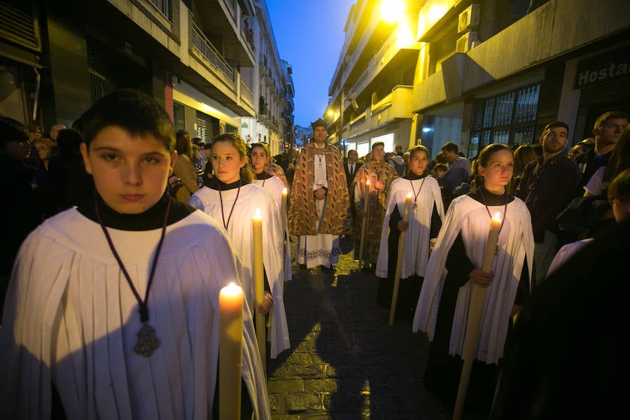 La última cofradía de este lunes comienza a recorrer el centro de la ciudad a última hora de la tarde