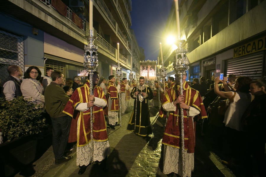 La última cofradía de este lunes comienza a recorrer el centro de la ciudad a última hora de la tarde