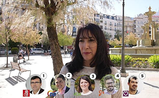 Cinco candidatos al Congreso por Granada