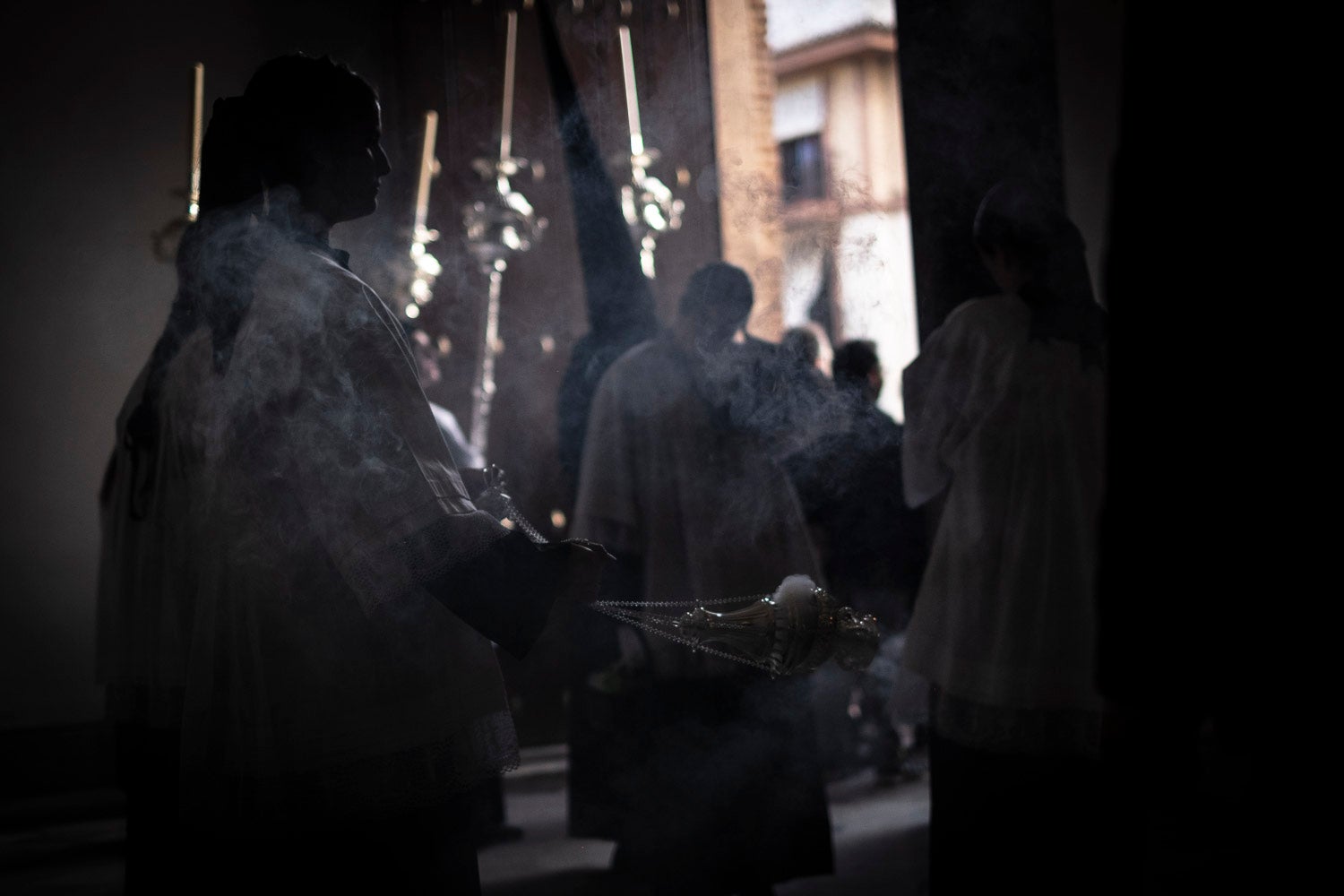 Fotos: Dulce Nombre de Jesús y Nazarenos de la Santa Vera de la Cruz, por las calles de Motril