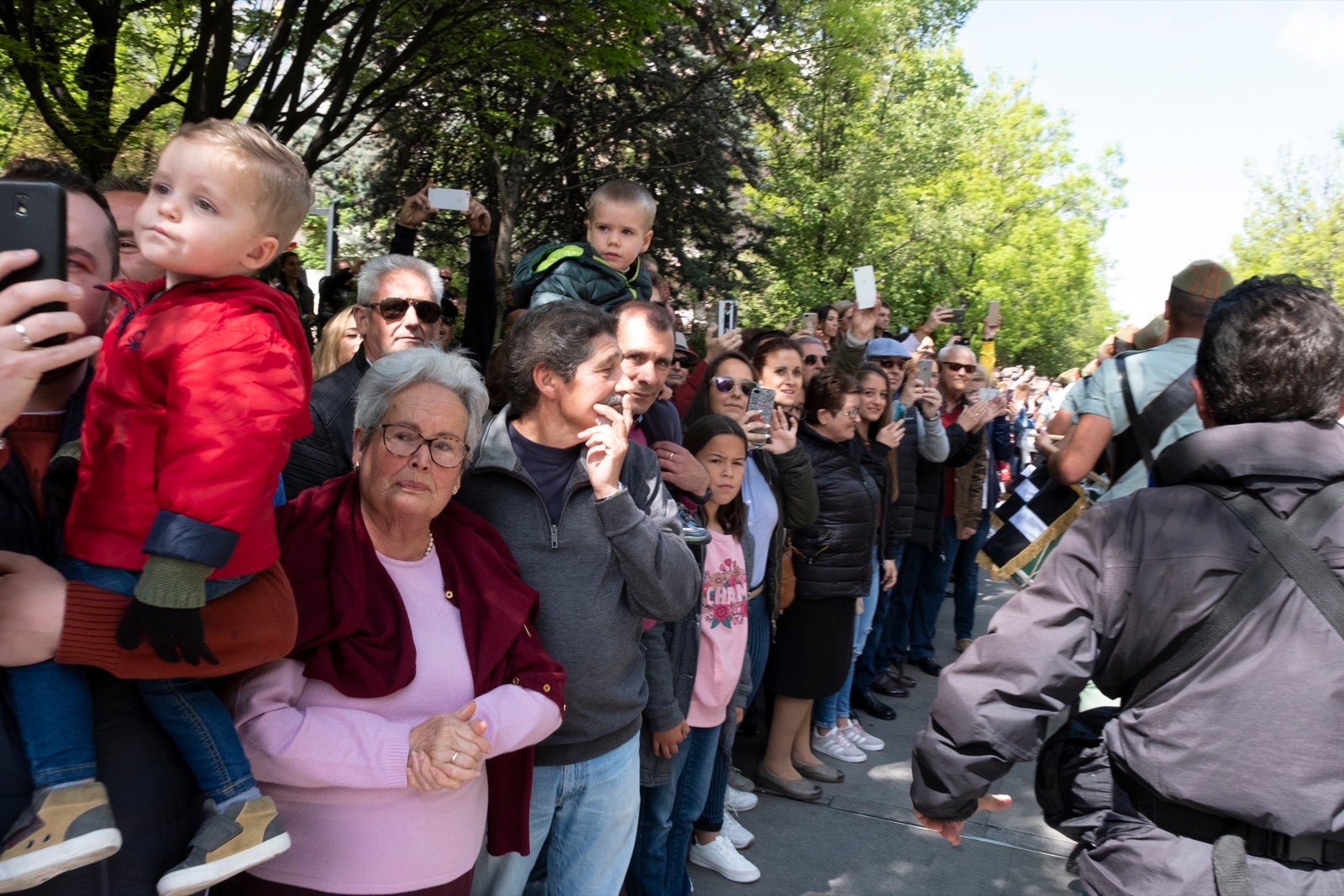 Los legionarios estarán esta tarde tras la cruz de guía de la cofradía de los Ferroviarios