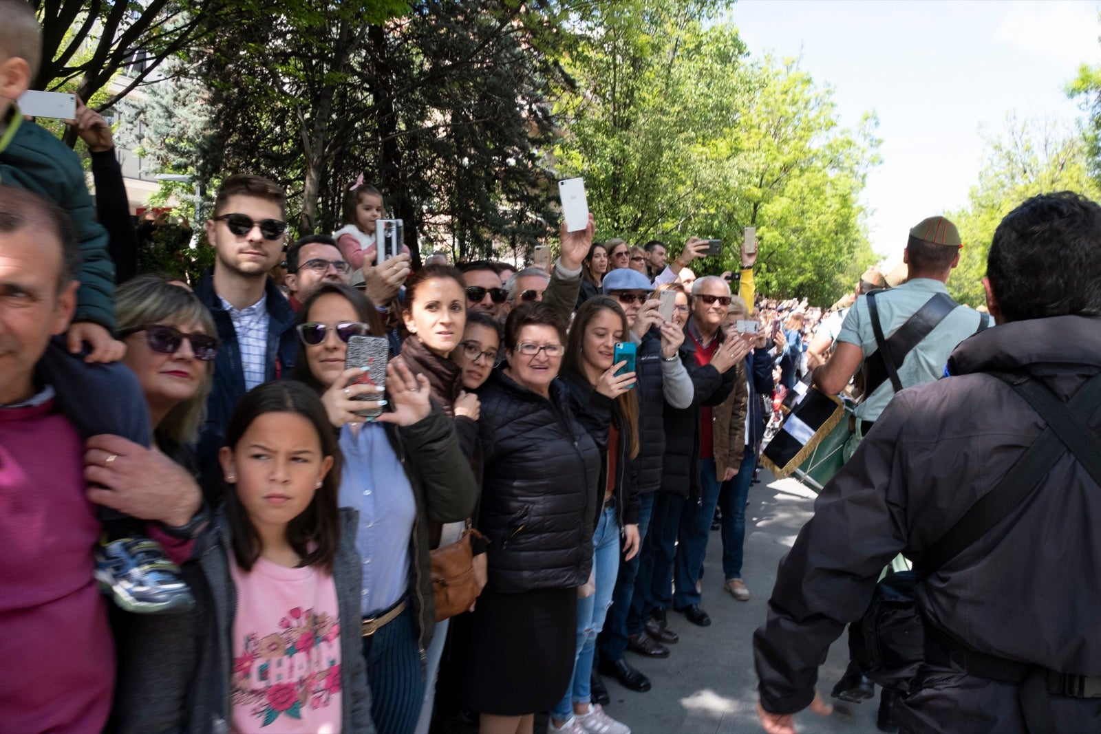 Los legionarios estarán esta tarde tras la cruz de guía de la cofradía de los Ferroviarios