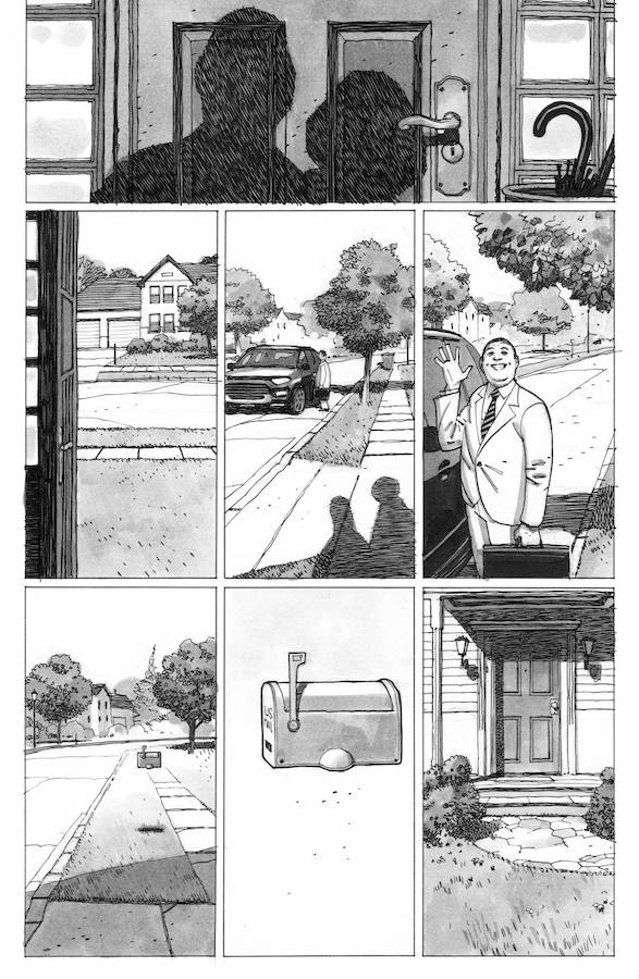 Algunas de las páginas que ha creado el dibujante granadino.  Puedes conocer más en esta entrevista